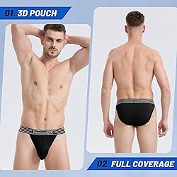 BAMBOO COOL Men's Bikini Underwear Contour Pouch