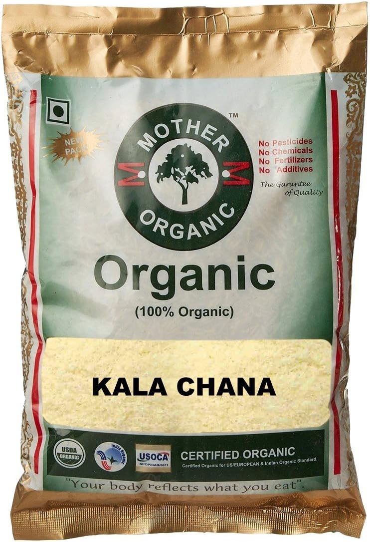 Mother Organic Kala Chana, 1Kg