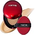 TIRTIR Mask Fit Red Cushion Foundation | Full coverage, Weightless, Skin fit, Satin Glow Finish, Korean Makeup Cushion Foundation (#28N Oat, 0.63 Fl Oz)