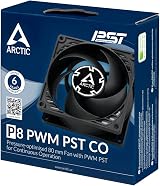 ARCTIC P8 PWM PST 80mm Case Fan 200-3000 RPM 1.9 mmH2O 4-pin view 6