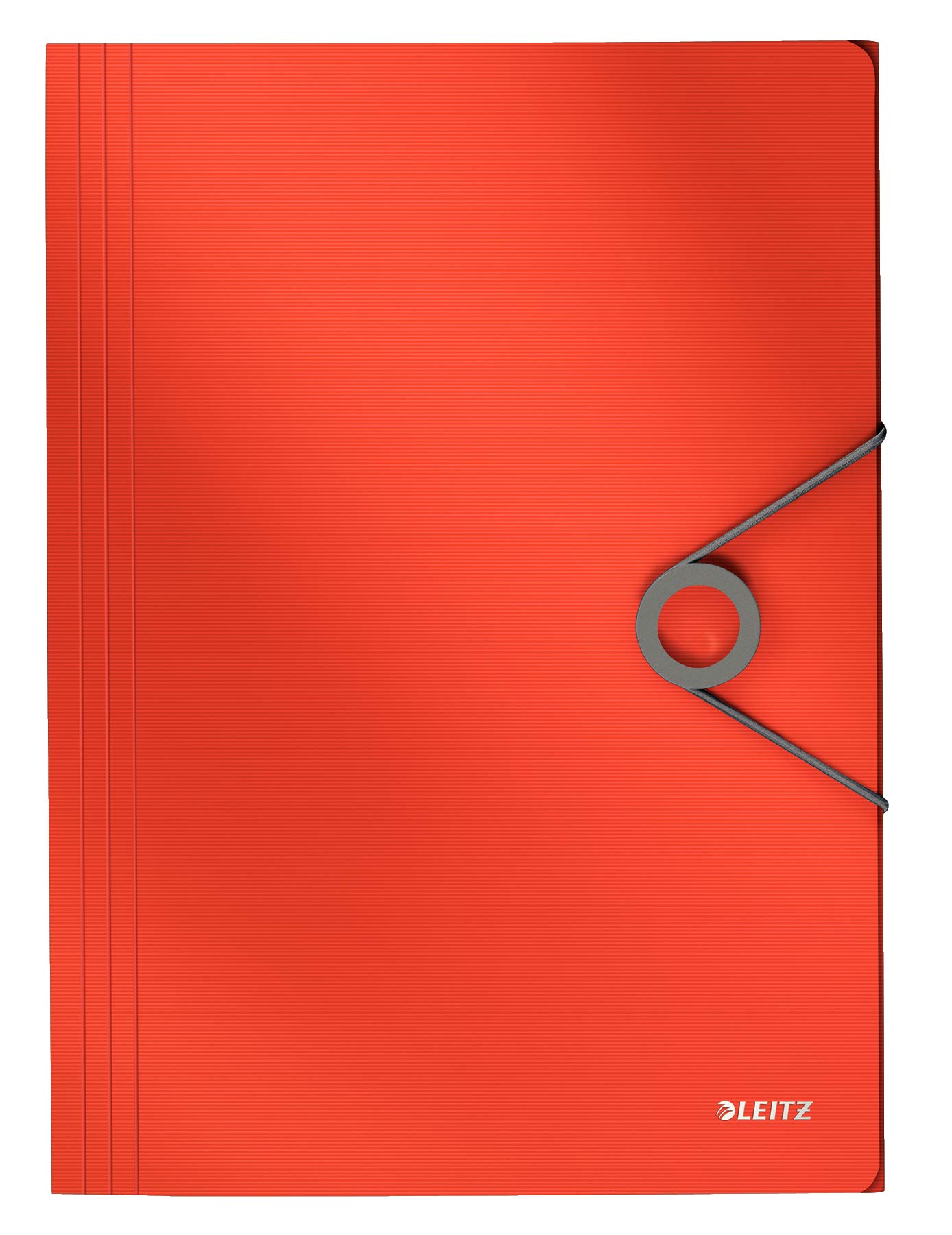 Leitz Solid corner stretch folder, PP, for approx. 150 sheets, A4, light red, 45631020