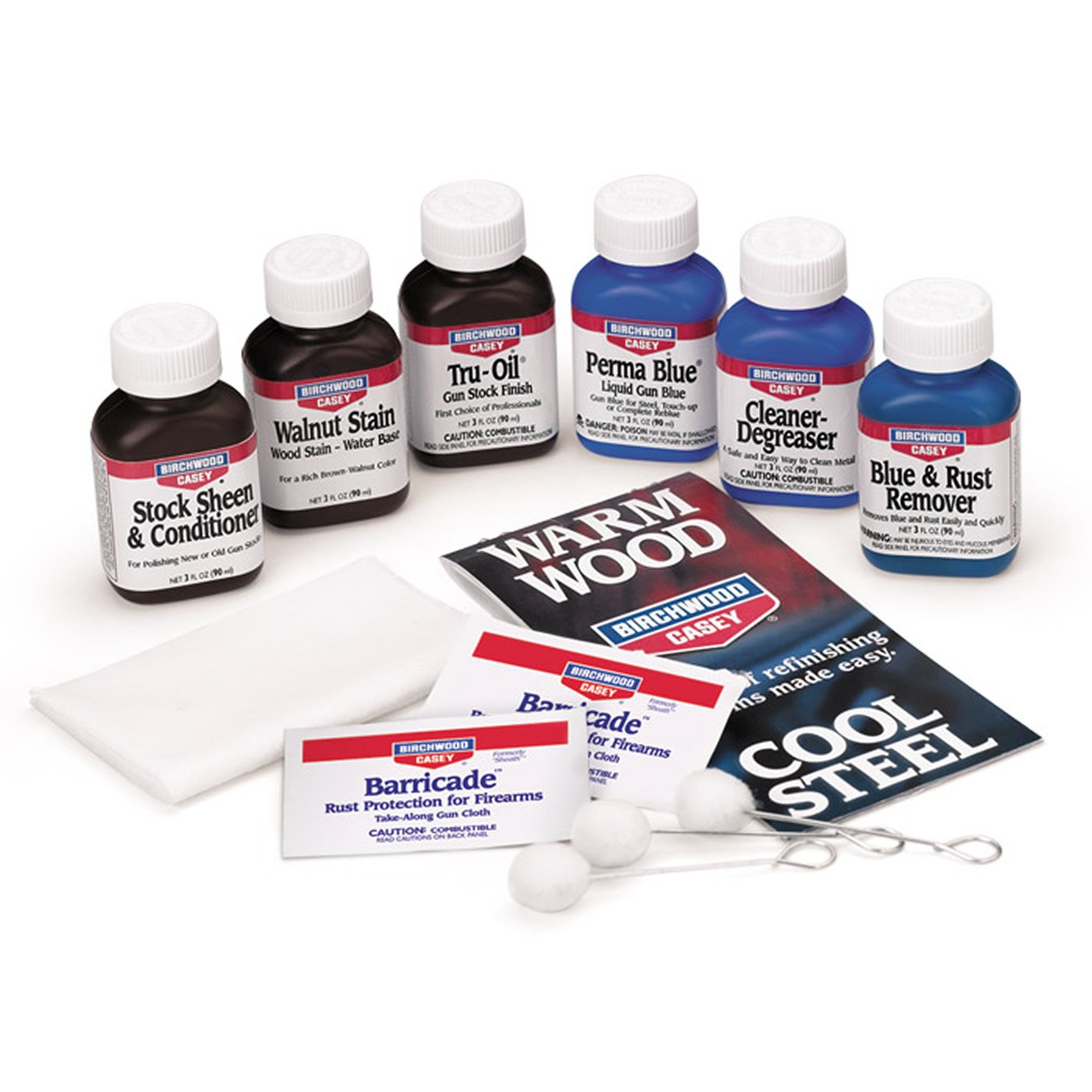 BIRCHWOOD CASEY Deluxe Perma Blue & TruOil Complete Finishing Kit Buy Online in UAE