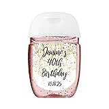 30 Custom Hand Sanitizer Labels | Party Favor