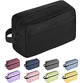 Icramsy Travel Toiletry bag Toiletry bag for women men Hanging Cosmetic bag Travel accessories for Women Men (Black)