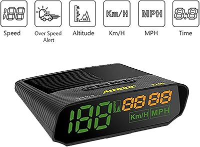 Compteur de vitesse GPS universel Autool