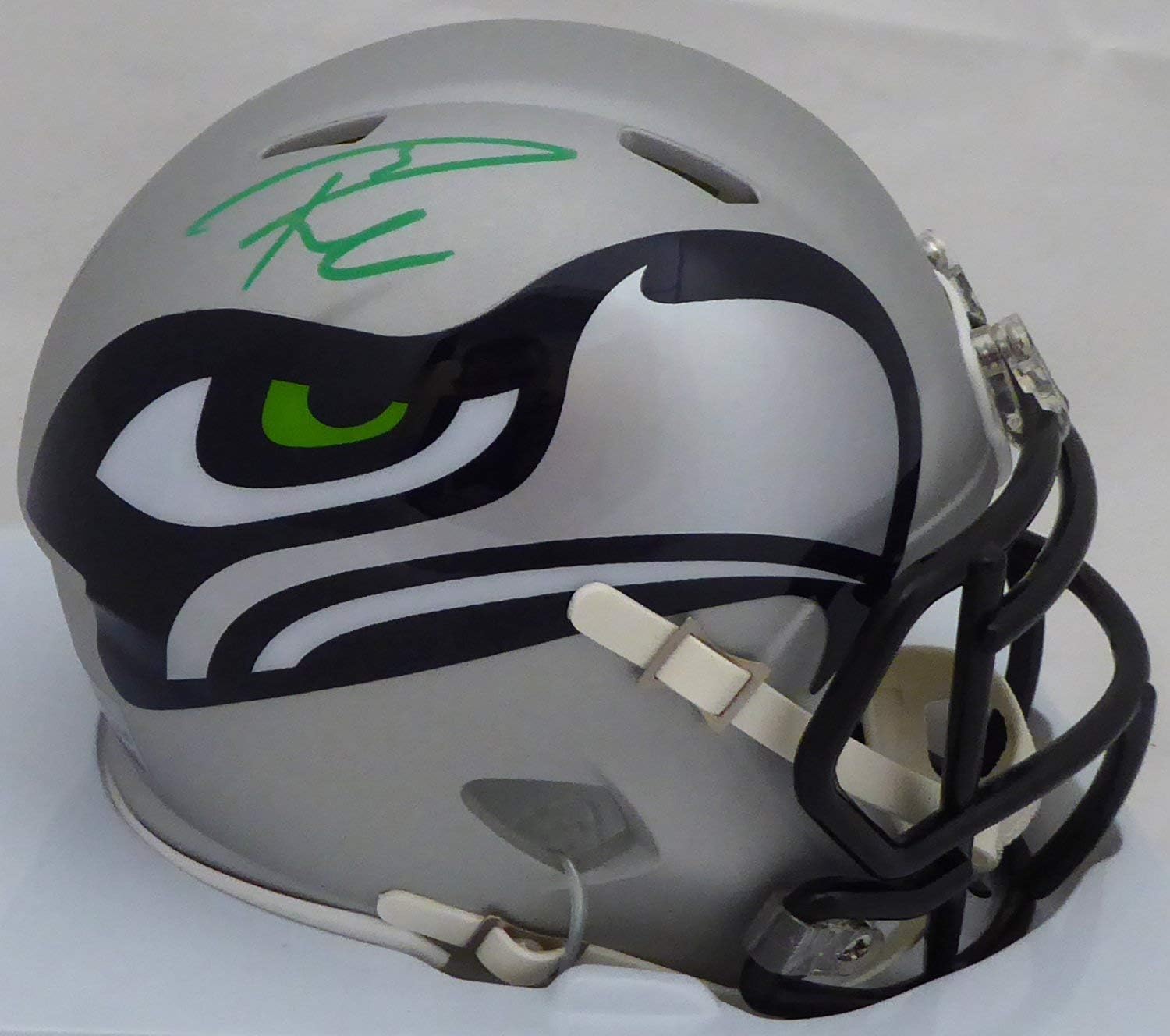 russell wilson signed helmet