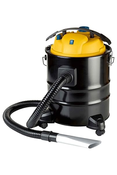 Quigg Aschesauger Doppeltes Filtersystem-Feinstaubfilter und Metallschutzfilter 1200W mit Gebläsefunktion