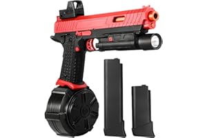 TOMATONG Gel Toys with 3 Hoppers,Goggles and Druml,JM-X5 Gel Toys,Upgrade Version for JM-X2 with Christmas New Year Outdoor Games for Ages 14 Years Old and up and Adults