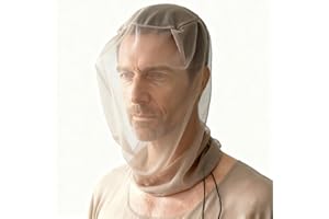 AMERTHING E-M-F Blocking Hat,Faraday Protection Hood,Faraday Face Mask,Ultra-Fine Net,Breathable Shield,Smart Meter & WiFi Cocoon Cap