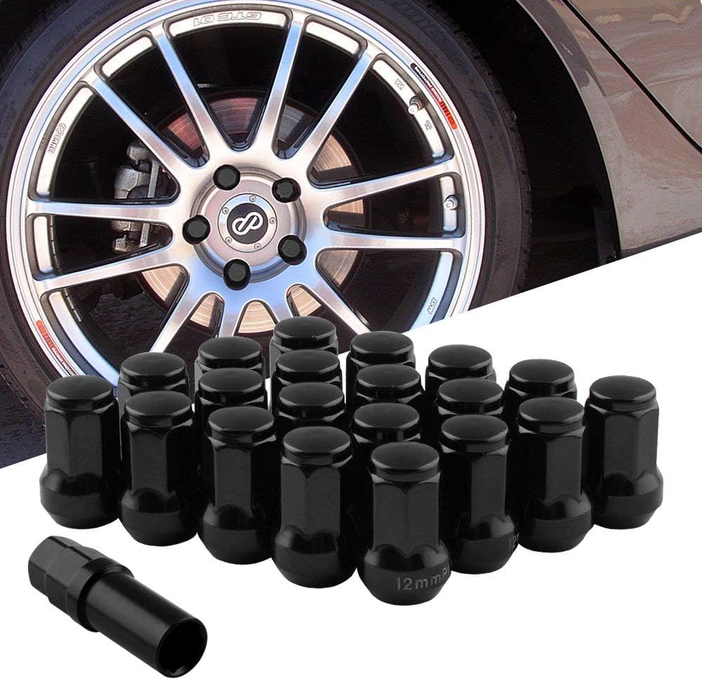 Closed End 6 Spline Nut，Bulge Acorn Cone Seat Wheel Locking Nuts with