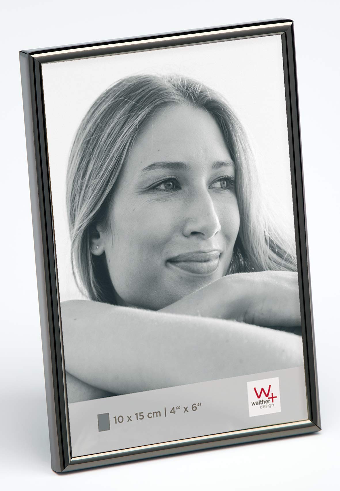 walther design Picture frame Anthracite 15 x 20 cm Chloe Portrait Frame WD520D