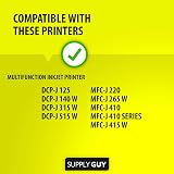 Supply Guy 10 Ink Cartridges Compatible Brother LC985 DCP J125 J140w J315w view 2