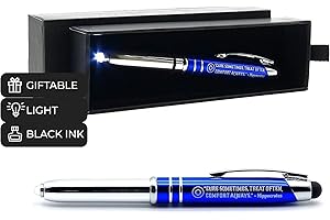 Inkstone Nurse Gift Pen with Flashlight Stylus and Writing Tip Engraved with Inspirational Quote