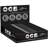 OCB Premium King Slim Size Rolling Papers (24 Booklets)