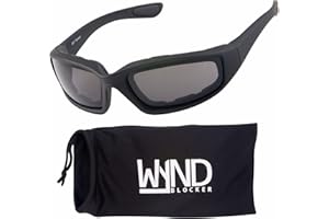 WYND Blocker Motorcycle & Biking Wind Resistant Sports Wrap Sunglasses