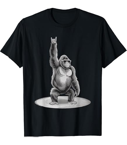 Amazon.com: 100 Men VS 1 Gorilla Vintage Fight Poster T-Shirt