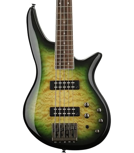 Amazon.com: Jackson JS Series 5-String Spectra Bass JS3QV, Purple