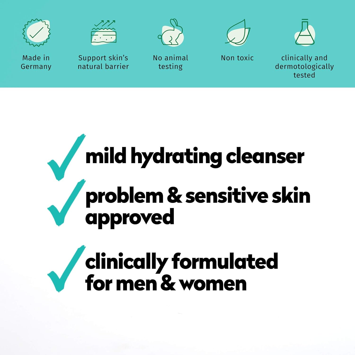 Sebamed Paraben-Free Liquid Face and Body Wash with Pump pH 5.5 Dermatologist Recommended Mild Hydrating Cleanser for Sensitive Skin 13.5 Fluid Ounces (400 Milliliters) : Sport Sunscreens : Beauty