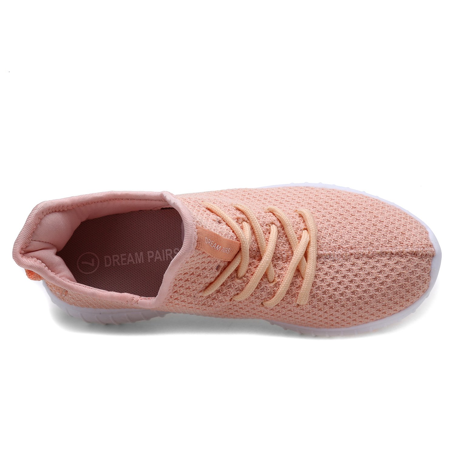 DREAM PAIRS Women's Shell Pink Athletic Walking Shoes Running Sneaker 170726_1_W SZ 6.5 M US - Image 4