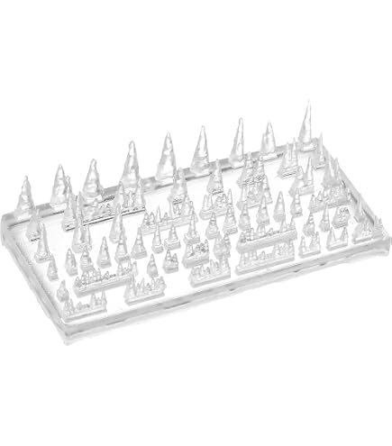 EnderToys Power Generators - Set Di 5 Terreni Scenici Stampati In 3D Per Wargame Con Miniature 28mm - Bianco, Verniciabili - Adatti A Battaglie Medievali, Moderne E Futuristiche