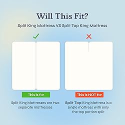 California Design Den Split King Sheets Sets for