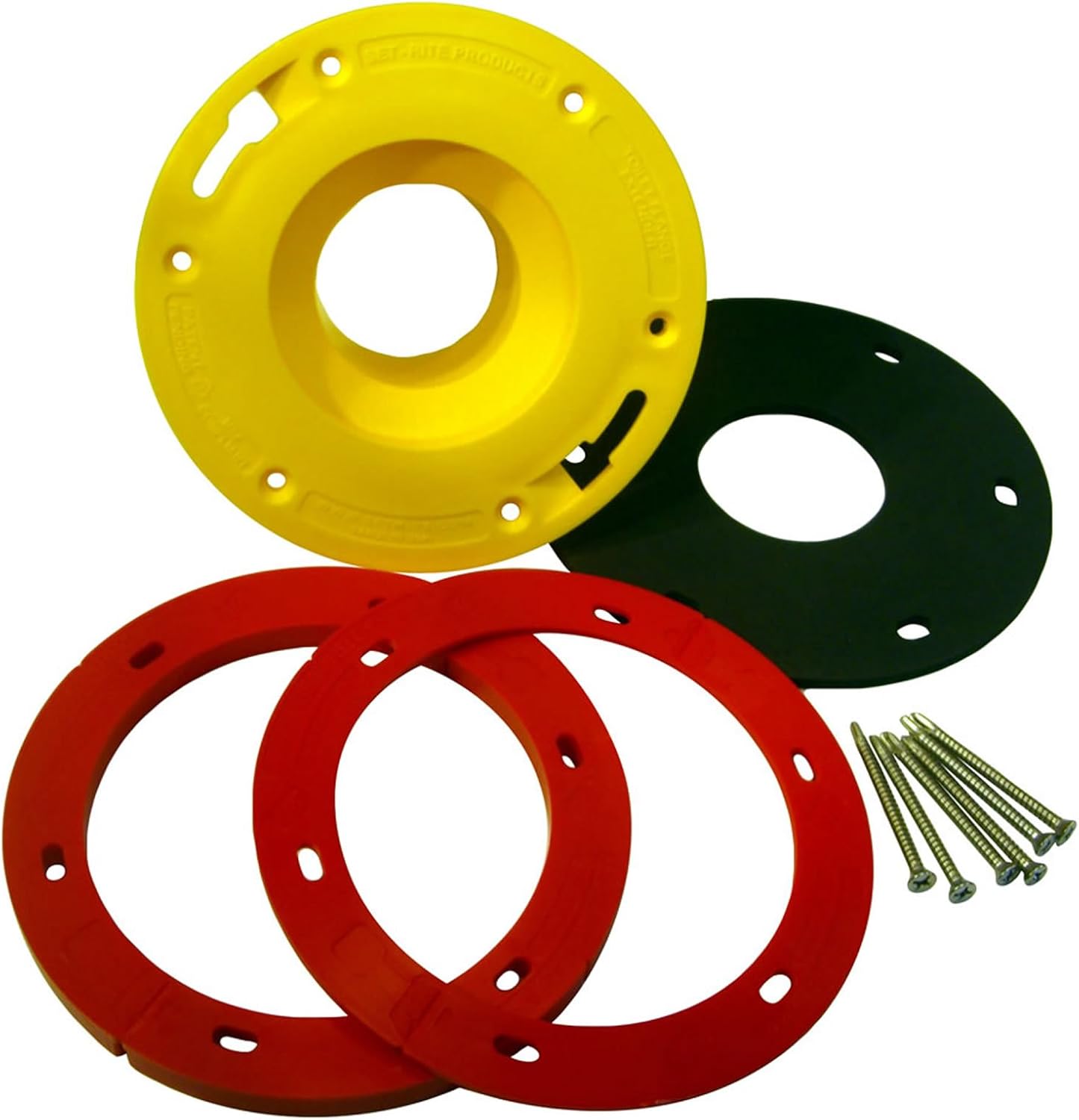 SetRite Products Toilet Flange Extender Kit 1/2" 5/8", Toilets
