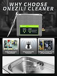 ONEZILI Ultrasonic Cleaner 6L, Upgraded Deep