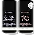 Each & Every Aluminum Free Deodorant for Women & Men, Lavender & Lemon + Cedar & Vanilla - All Natural Deodorant for Sensitive Skin, EWG Verified - Clean, Baking Soda-Free, Plant-Based - 2.5oz, 2 Pack