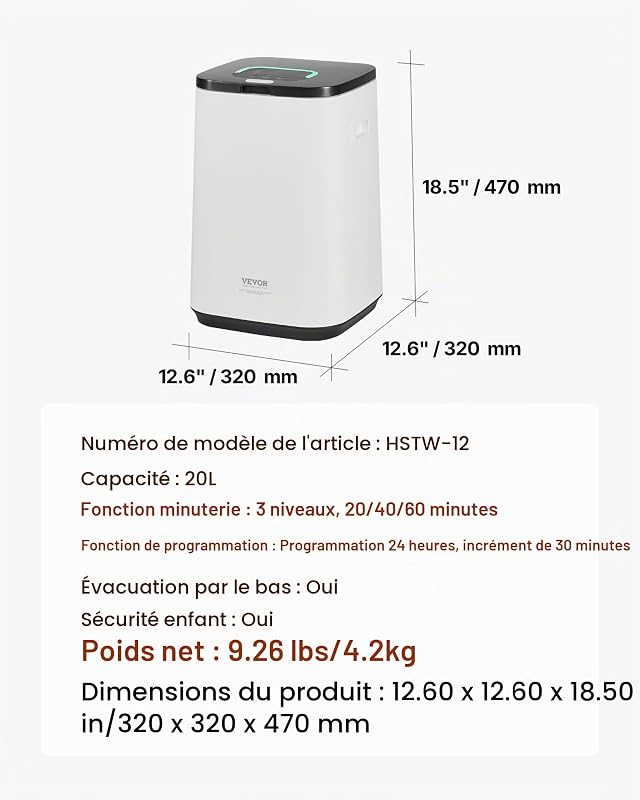 Sèche Serviettes 20 L, Chauffe Serviettes avec Écran LED et Voyant Lumineux en U, Seau Chauffe Serviettes Intelligent avec Minuterie Réglable, pour Couvertures Peignoirs Pyjama, Spa Massage