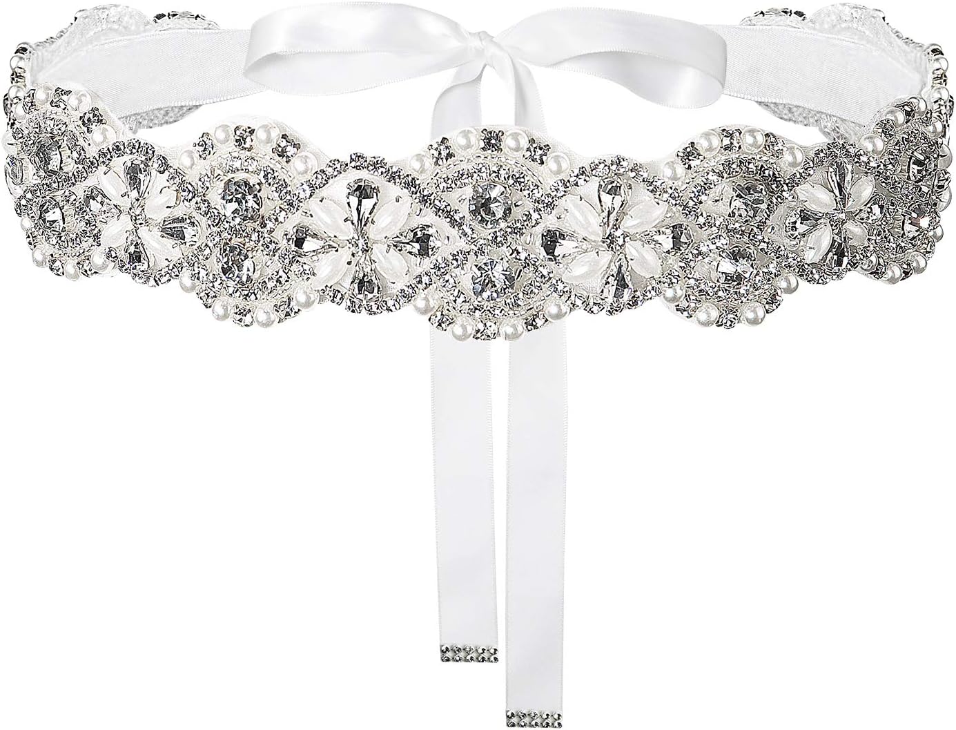 Rhinestone Belt for Women Dress,Sparkly Wedding Dress Belt,Crystal and Beads Bridal Belt