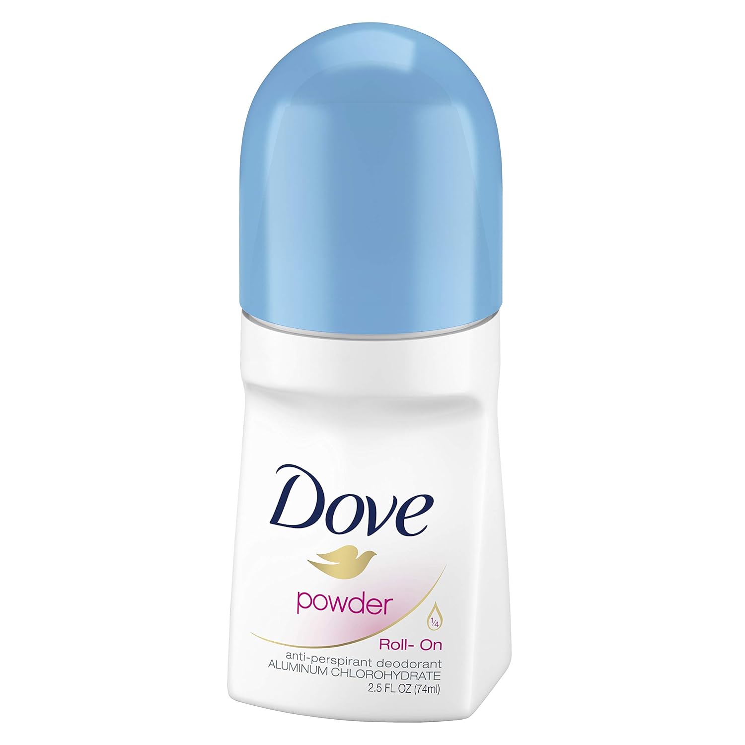 Dove Roll On Antiperspirant Deodorant, Powder 2.5 Ounce, (Pack of 6) : Antiperspirant Deodorants : Beauty