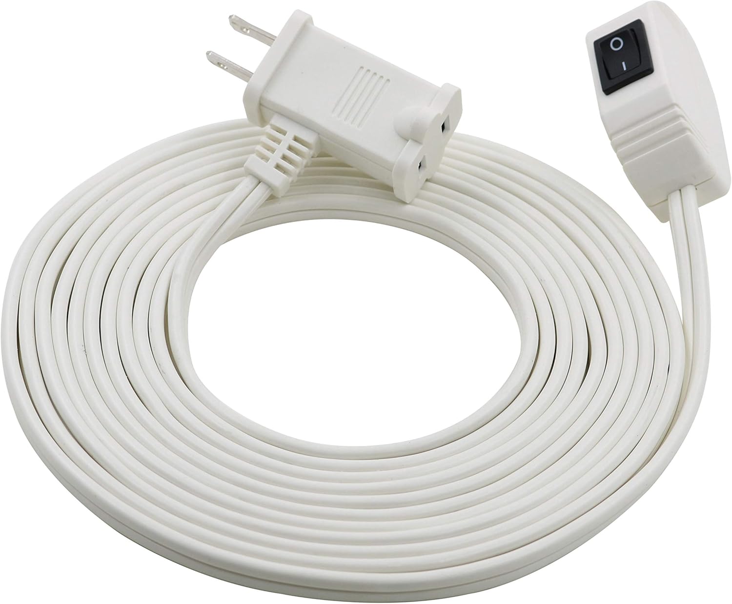 Prime Wire Amp Cable Ec870615 16 2 Spt 2 Remote Switch Cord 15 Feet White