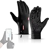 Ultimate Waterproof & Windproof Thermal Non-Slip Gloves, Thermal Touch Screen Waterproof Winter Gloves for Men & Women