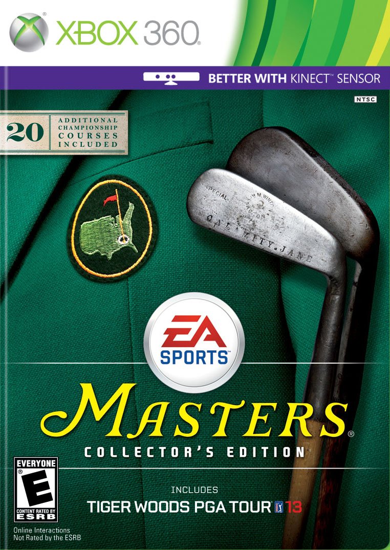 tiger woods xbox 360 games