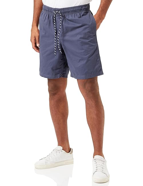 Amazon Essentials Men's 8" Inseam Relaxed-Fit Drawstring Walk Shorts (Available in Plus Size), Navy, X-Small
