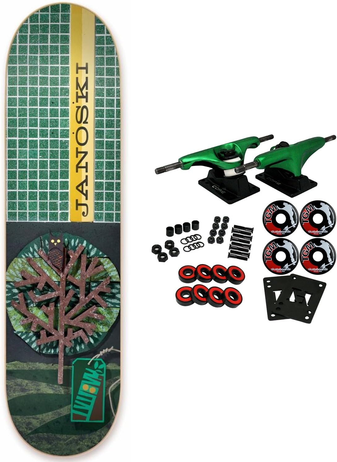 Habitat Skateboard Complete Stefan Janoski Exposition Re-Issue 8.25"