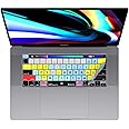 Adobe Premiere Keyboard Covers for MacBook Pro 13" & 16" MacBook Pro 2020+. (Will not fit Other MacBook Models)