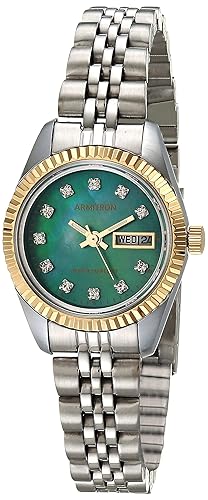 Armitron Women's Genuine Crystal Accented Day/Date Function