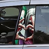 PLIVI Car Stickers Car Accessories, Car B Pillar Decorations, Vehicle Accessories, Use First Stickers Accessories for Your Car and SUVs(Waterproof, Anti-Scratch, Sunproof)