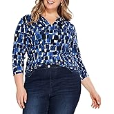 NIC+ZOE Womens Artist Blocks Top