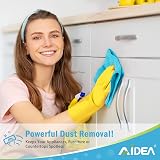 AIDEA Microfibre Cleaning Cloths 24 Pack 30x30 cm Lint Free Streak Free view 4
