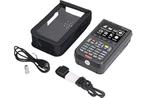 Aumotop LCD Screen Satellite Finder Builtin Battery Spectrum Analysis Detection Device for Home, V8 Finder 2, for Satellite D