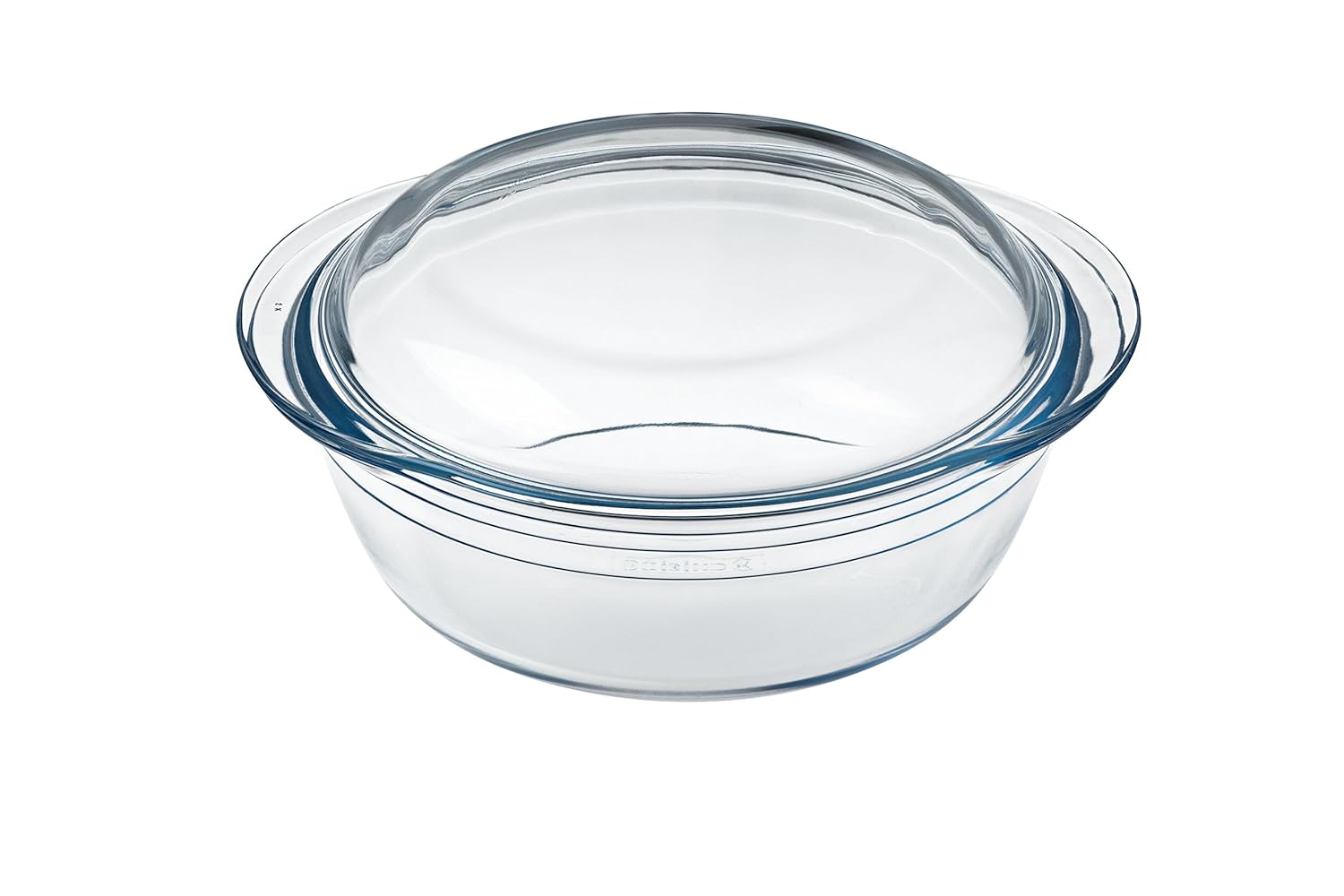 Ôcuisine 208AC00 Round Casserole Glass Dish, 3 L, Clear Amazon.ca