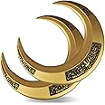 2 pcs Moon Cosplay Knight Cresent Darts Golden Color PU Knives One Pair Movie Superhero Marc Spector Weapon Cos Prop