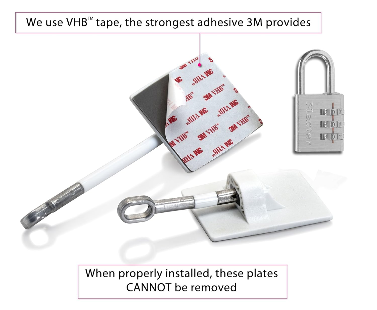 Refrigerator Door Lock with Combination Padlock Black Combination Lock Computer Security