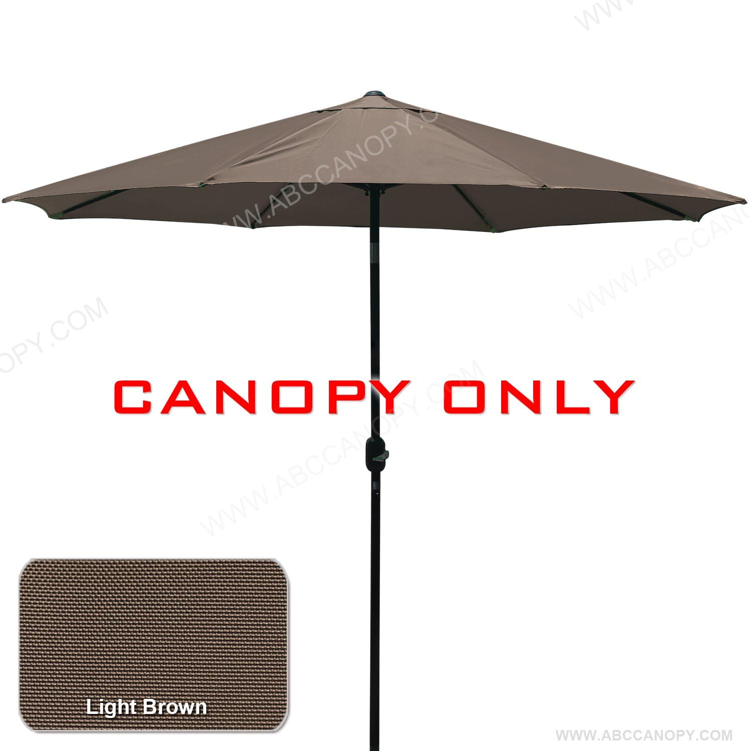 Colors Abccanopy 9ft Market Umbrella Replacement Patio Umbrella Top Outdoor Umbrella Canopy 8 Ribs 23 Umbrellas