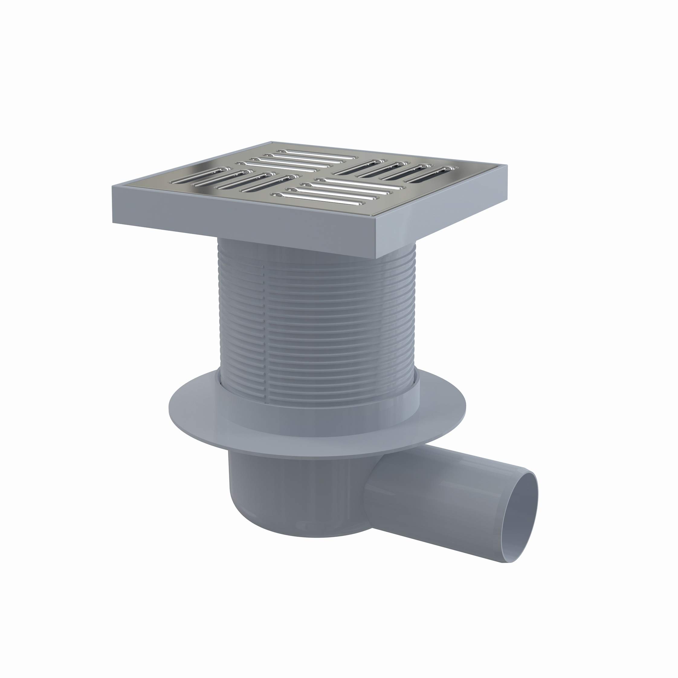 Floor Drain 150 x 50 Horizontal Stainless Steel Shower Bath Drain