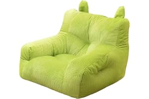 Baoblaze Bean Bag Chair for Kids Comfy for Adults and Kids Dorm Apartment Living Room, Green