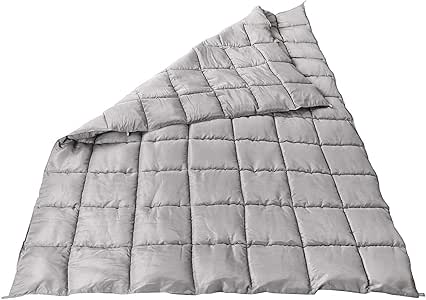 Amazon.com: HomGarden Cotton Cooling Weighted Blanket Adult (12 lbs,48