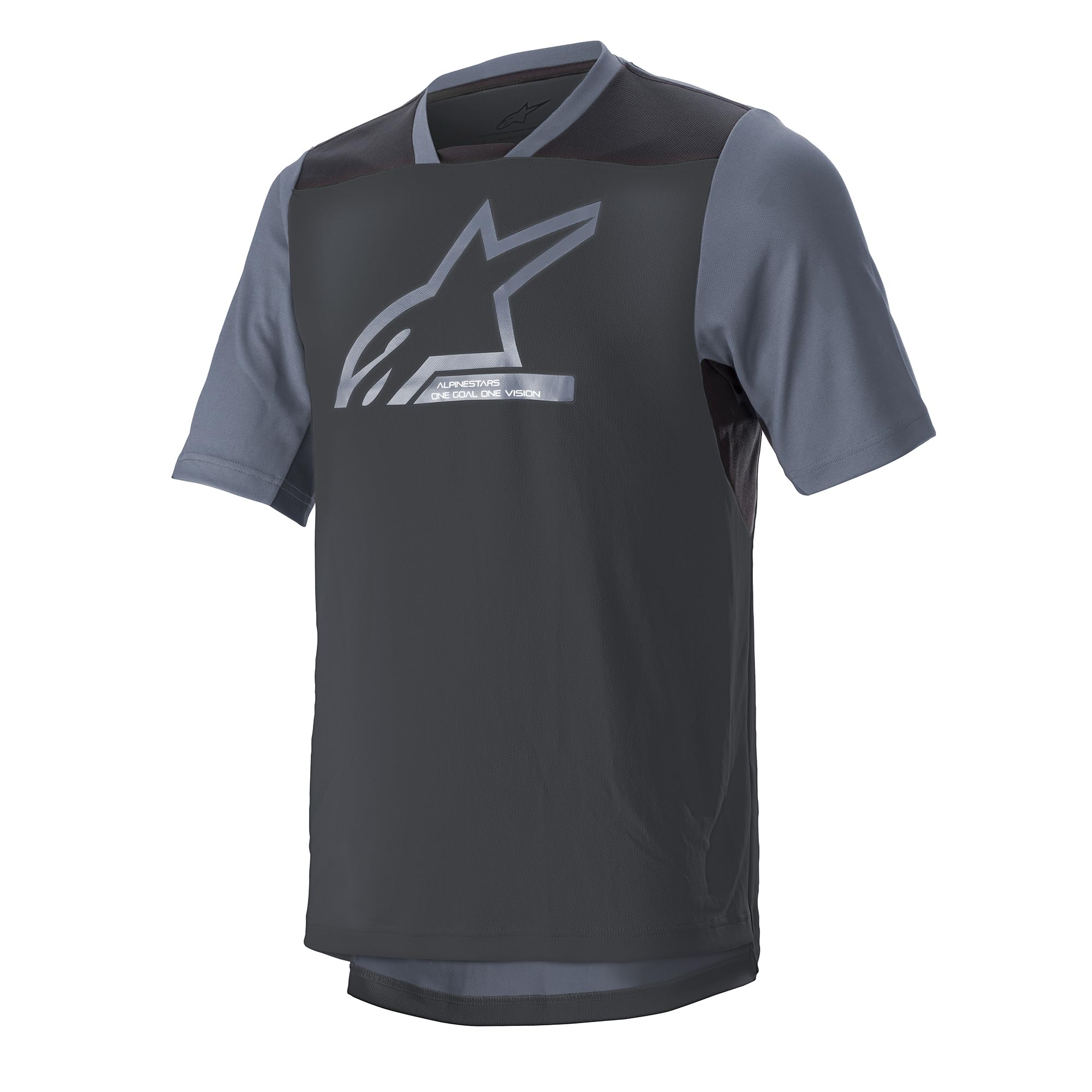 Alpinestars Drop 6.0 V2 Short Sleeve - Grisaille Black - Small